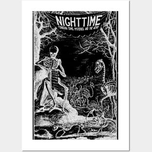 Gothic Nighttime Posters and Art